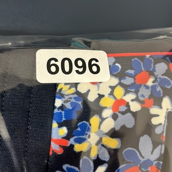 Rag & Bone Floral Printed Track Pant Women's S Navy Multi Ankle Zip Pockets - Picture 15 of 15